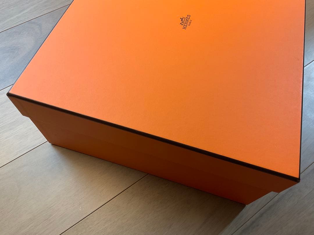 ゆあ♪HERMES オレンジボックス　美品　バーキン25 ミニボリード用