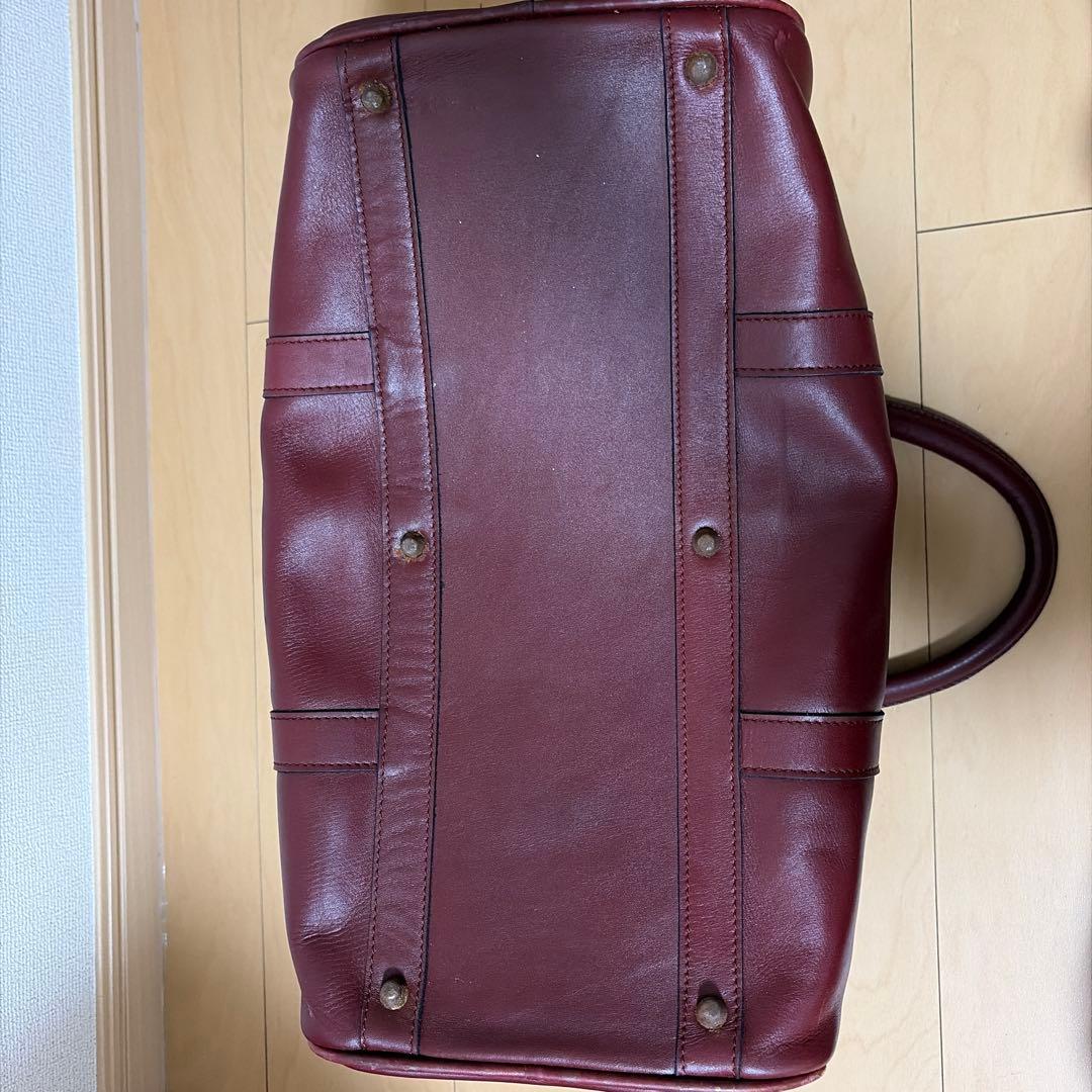 鑑定済✨　カルティエ ボストンバッグ マストライン 肩掛け