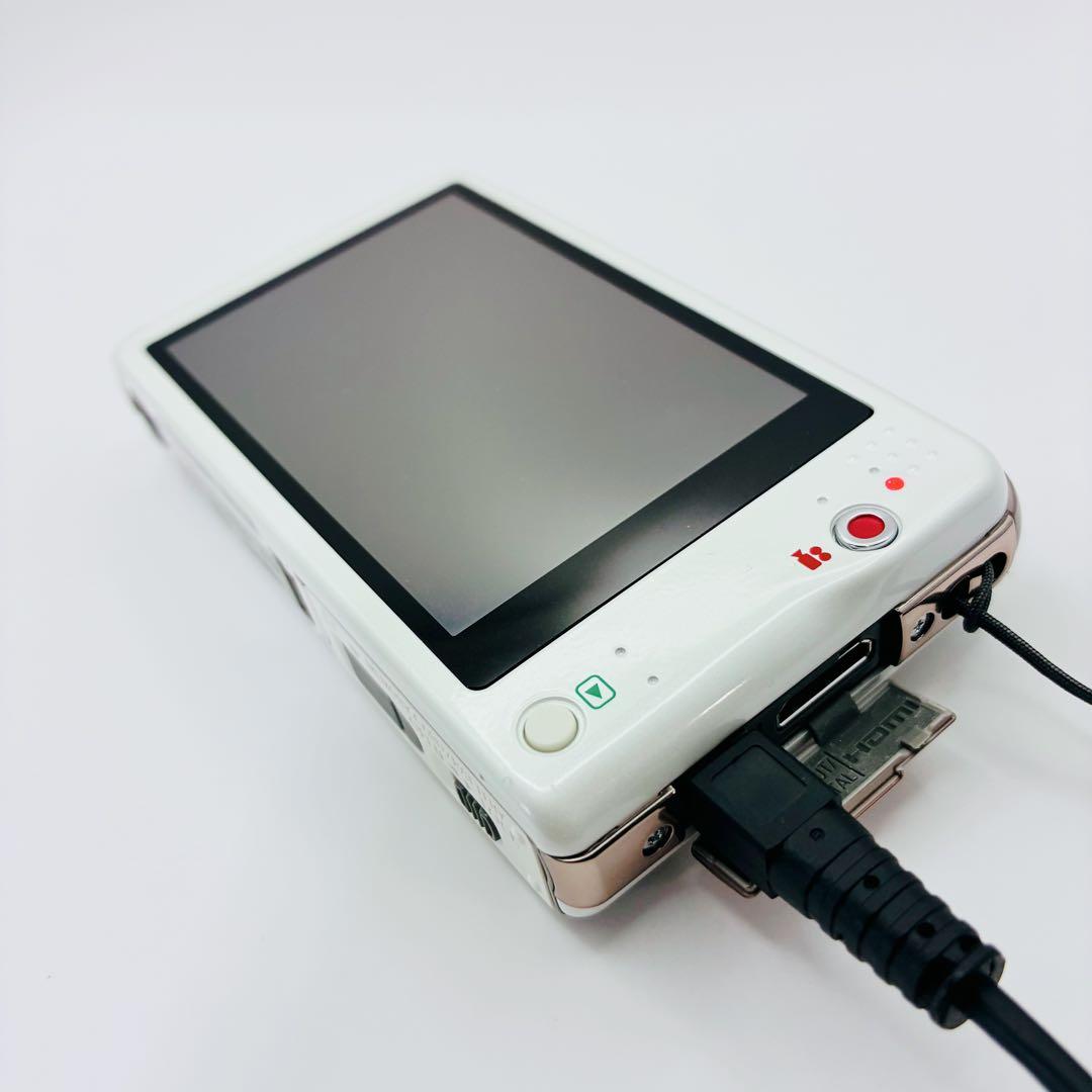 美品 Panasonic LUMIX DMC-FX80 ホワイト ピンクゴールド