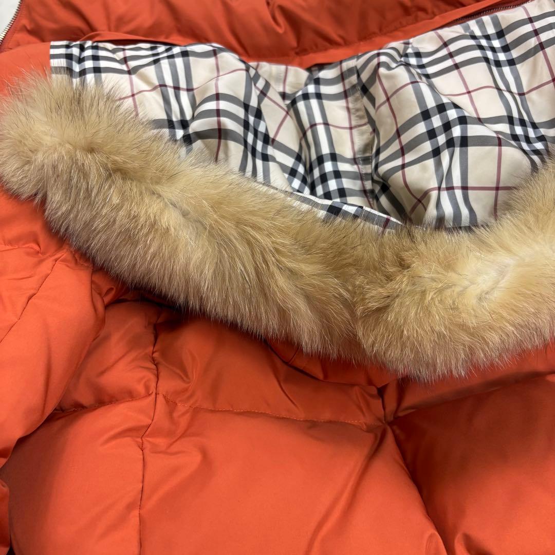 BURBERRY LONDON★美品★フォックスファーダウンジャケット