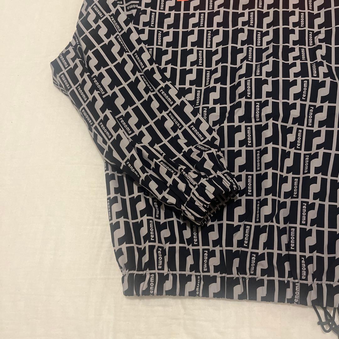 renoma総柄モノグラムパーカー