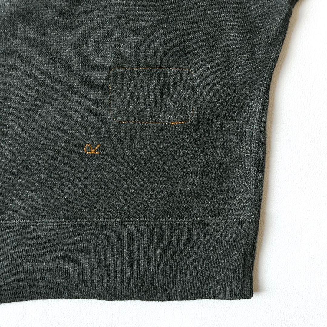 2993y美品 45R スムースオフタートルニットソー グレー L 現行タグ