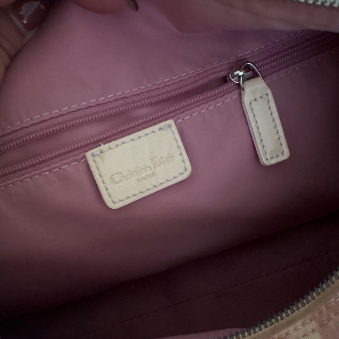 DIOR ピンクトロッター　ボストンバッグ