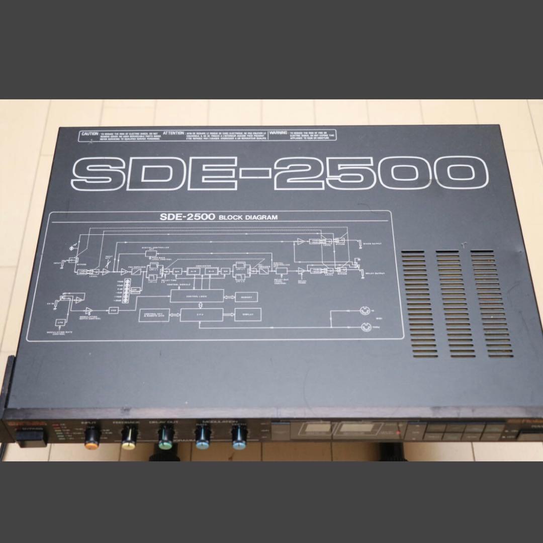 【美品】Roland SDE-2500 ローランド デジタルディレイ ⑤