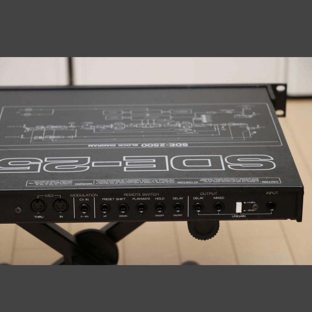 【美品】Roland SDE-2500 ローランド デジタルディレイ ⑤