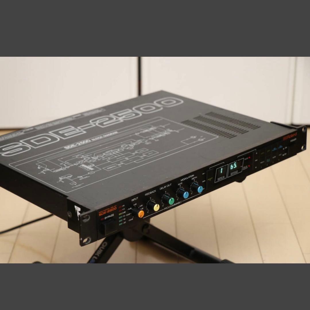 【美品】Roland SDE-2500 ローランド デジタルディレイ ⑤