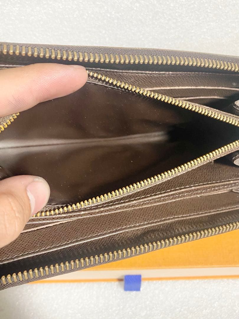 ミ*ー様 LOUIS VUITTON ダミエ長財布　遺品　断捨離