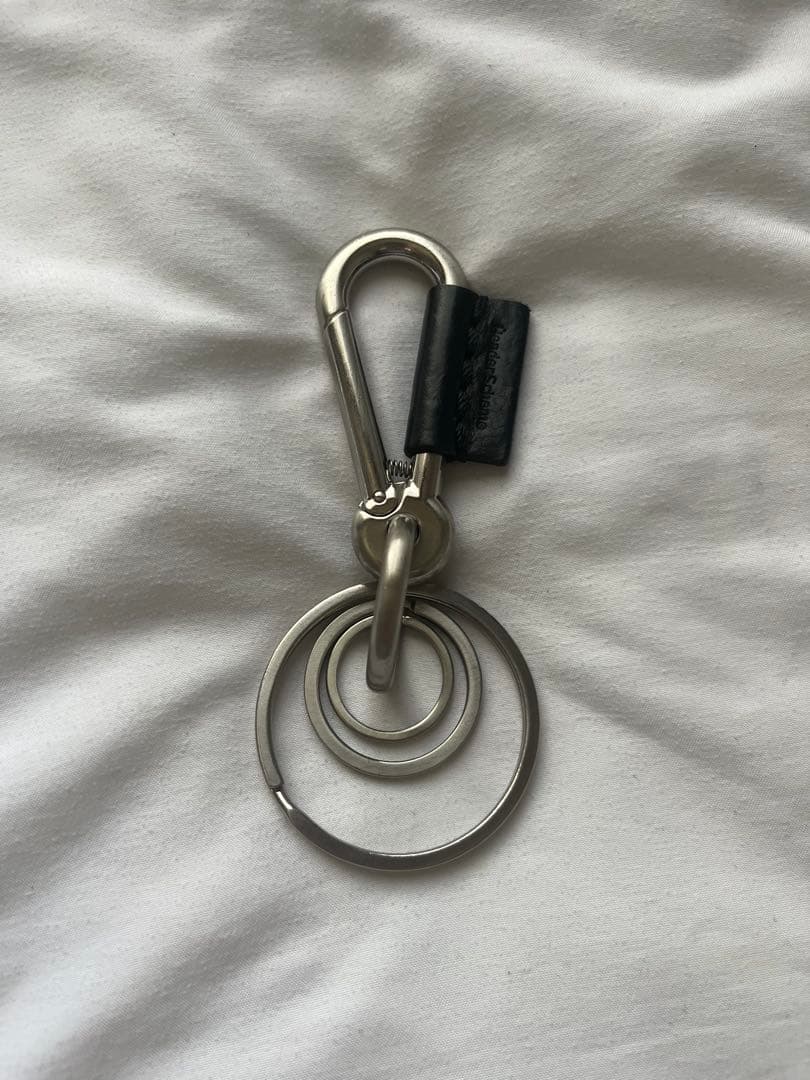 Hender Scheme エンダースキーマ カラビナ キーリング ブラック