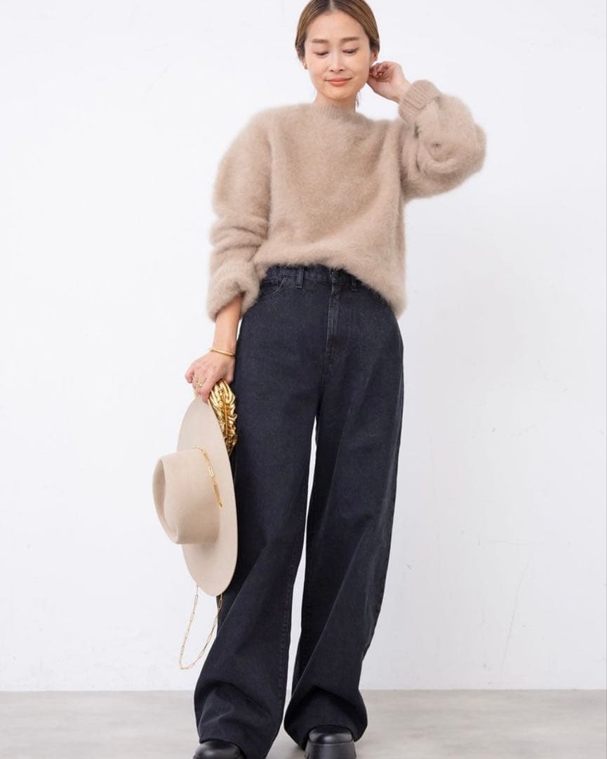 Deuxieme Classe ニットDUET クルーネック Sweater