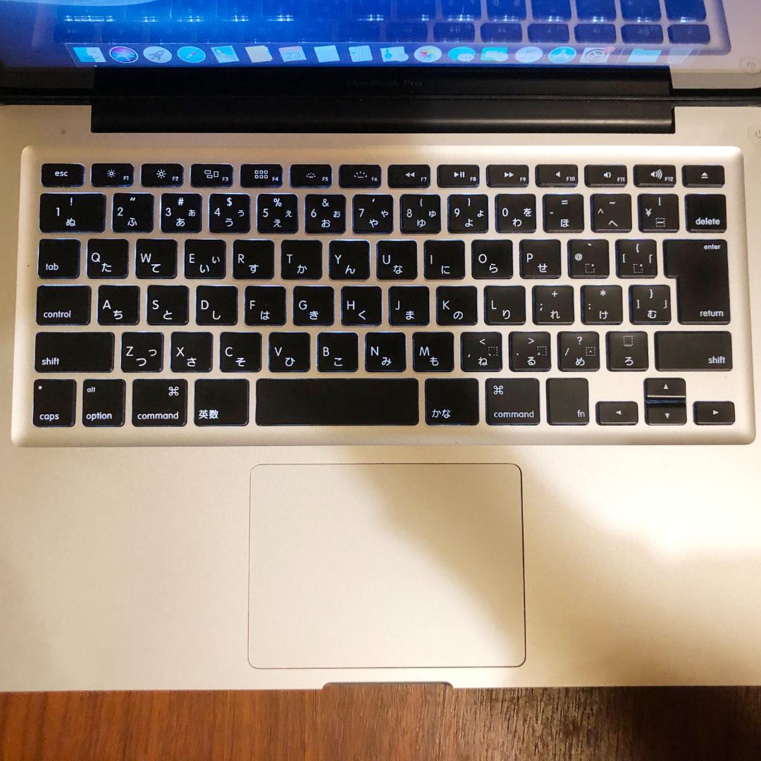 難ありMacBook Pro MD101J/A 2.5GHz/4GB/500GB
