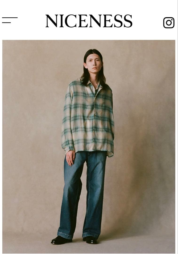 nicenessナイスネス I.MARR 25aw Mサイズ