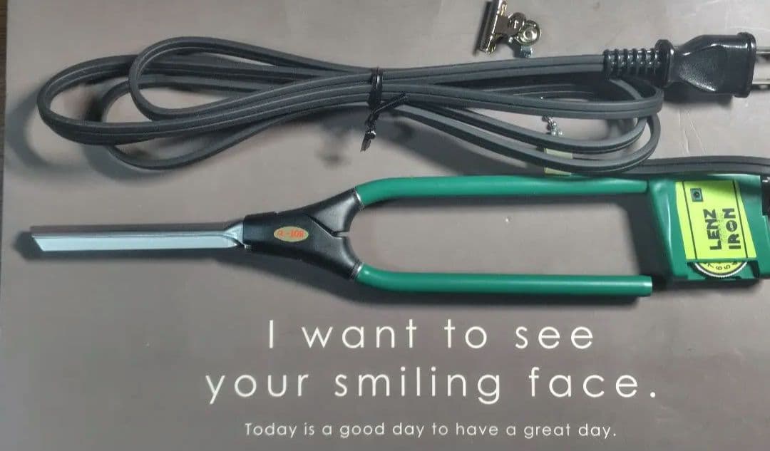 LENZ SYSTEM IRON α-10　レンツシステムアイロン 新品未使用品