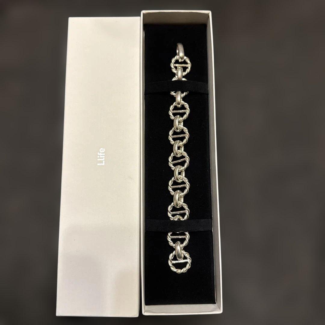 Llife BOTTON BRACELET シルバー925ブレスレット