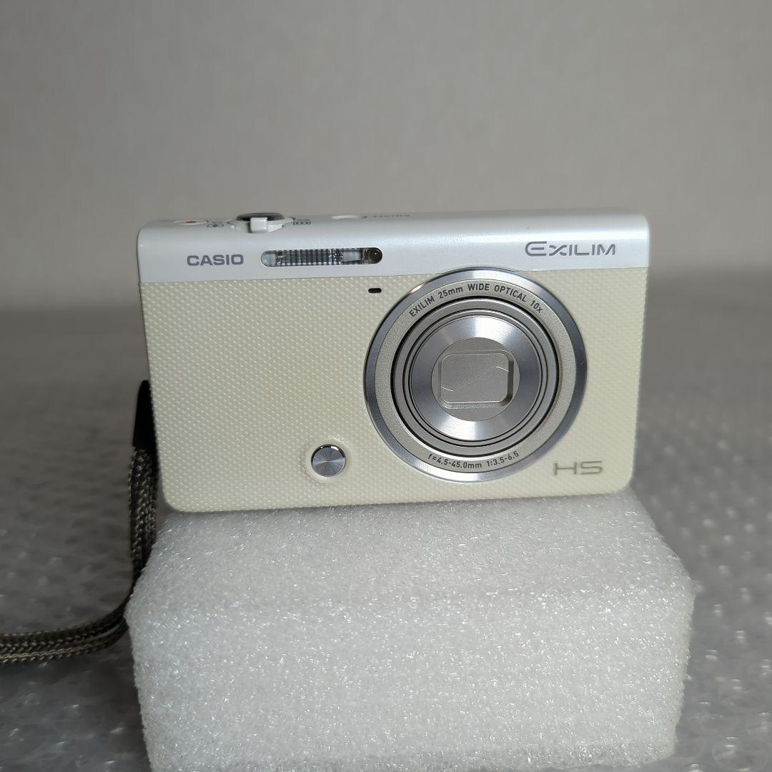 【動作確認済】デジカメ CASIO EXILIM EX-ZR50 ホワイト