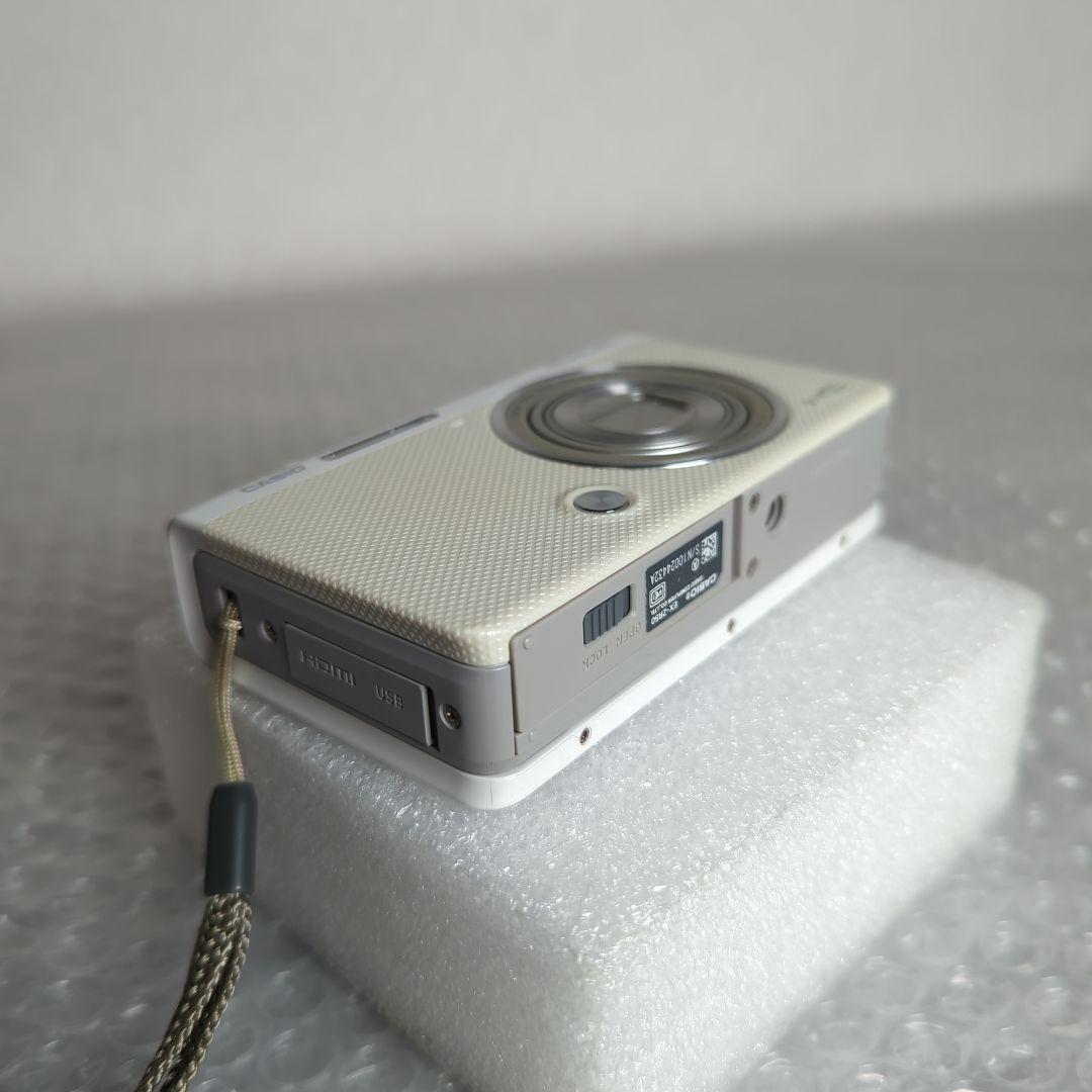 【動作確認済】デジカメ CASIO EXILIM EX-ZR50 ホワイト