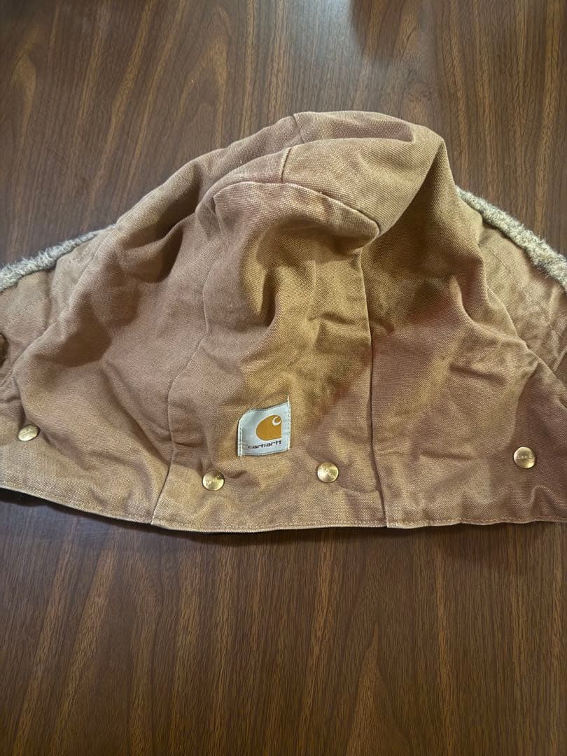 カーハート ミシガンチョアコート 38 フード付 旧タグ ダック地 美品