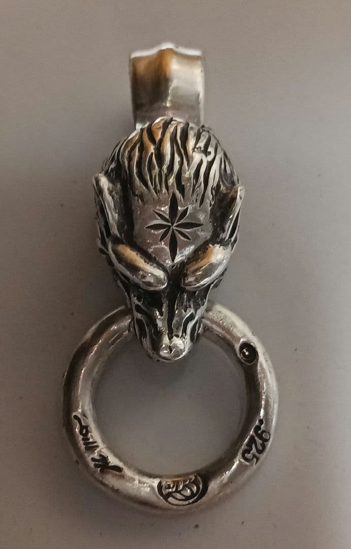 [専用]Bill Wall Leather ウルフヘッドペンダント