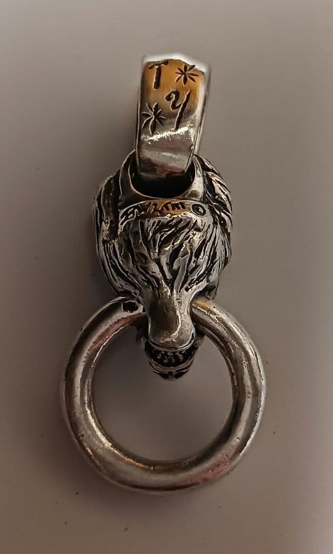 [専用]Bill Wall Leather ウルフヘッドペンダント