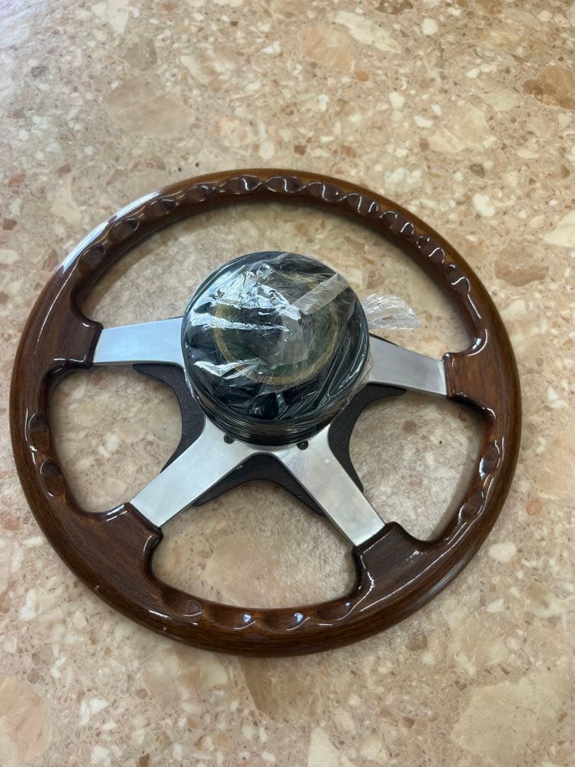 momo ウッド調 ステアリング 本体