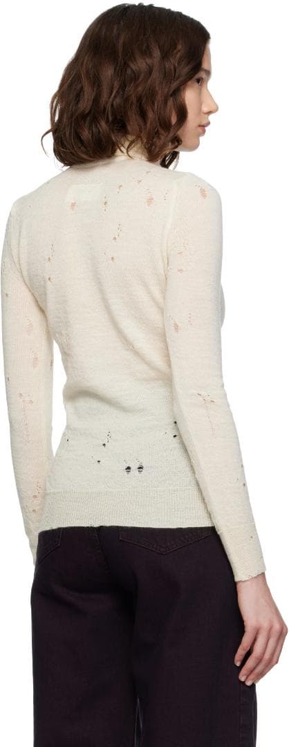 【定価10万】Margiela MM6 タートルネック セーター ホワイト S