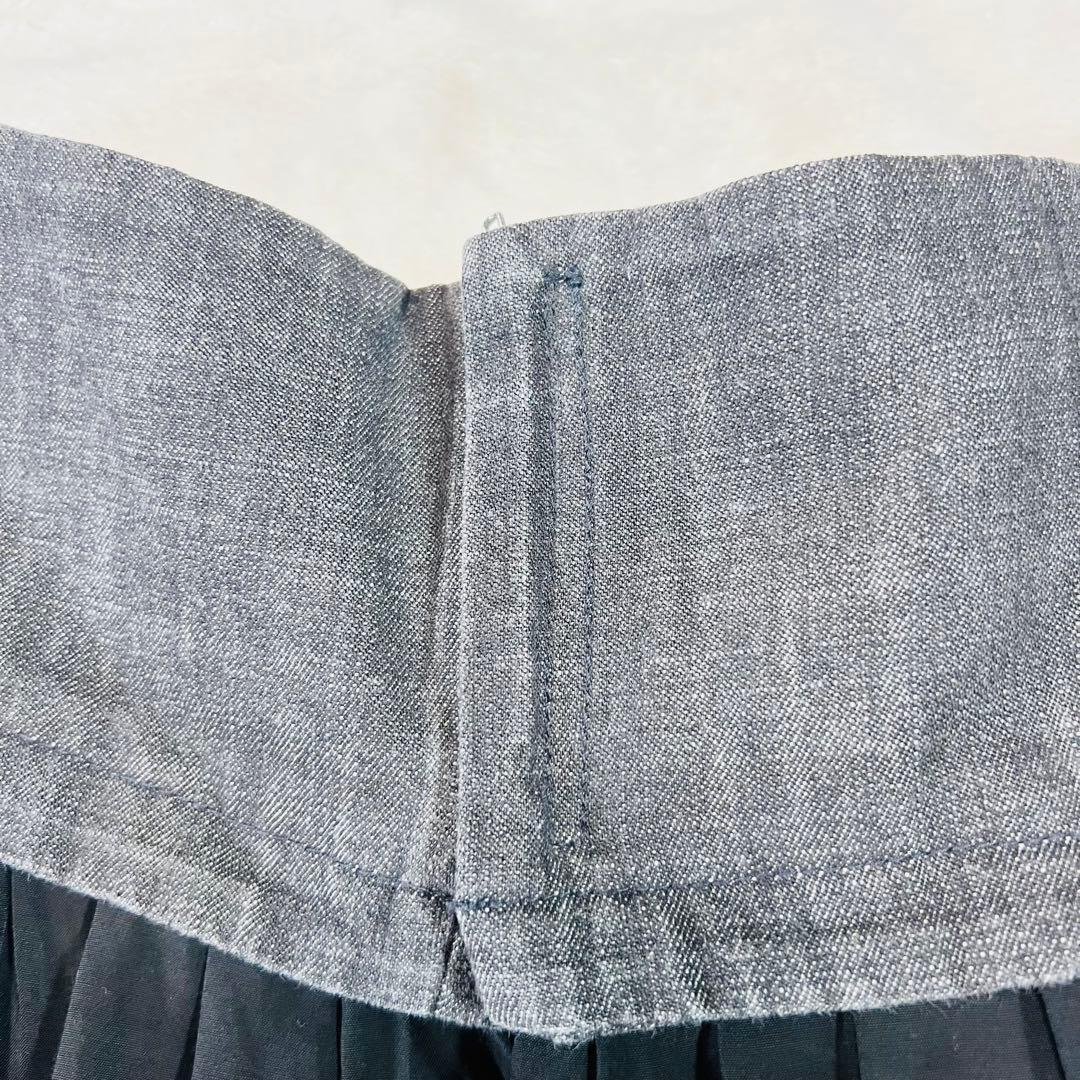 YOHJI YAMAMOTO ヨウジヤマモト　デニムコンビスカート　サイズ M