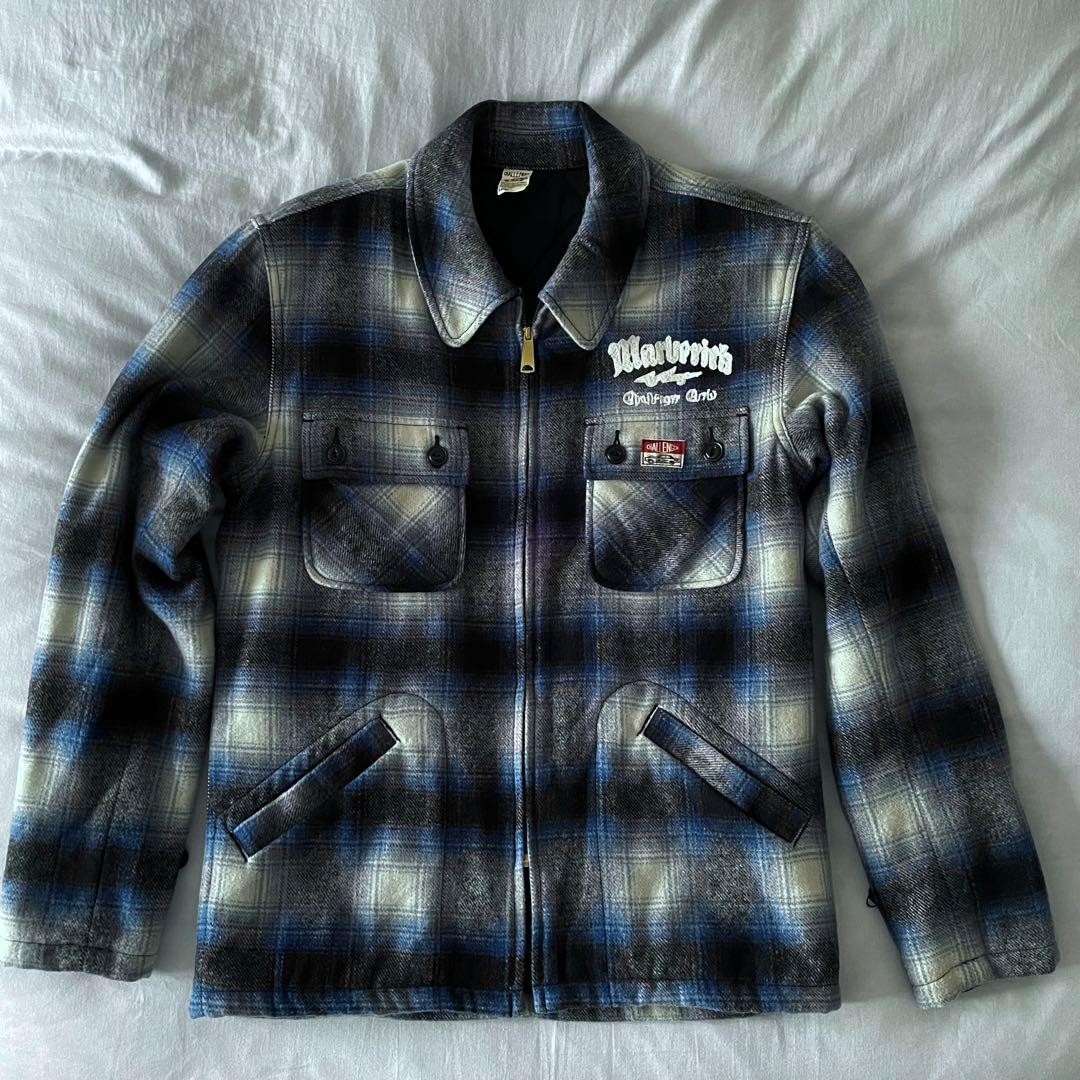 CHALLENGER × FIVE BROTHER　JACKET BLUE L