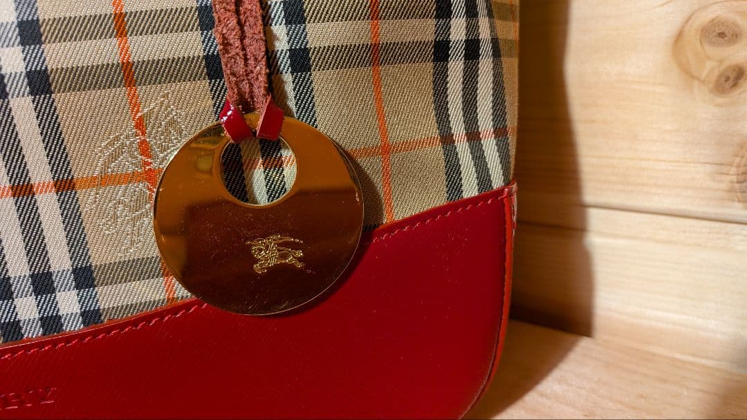 BURBERRY ノバチェック　ハンドバッグ トートバッグ