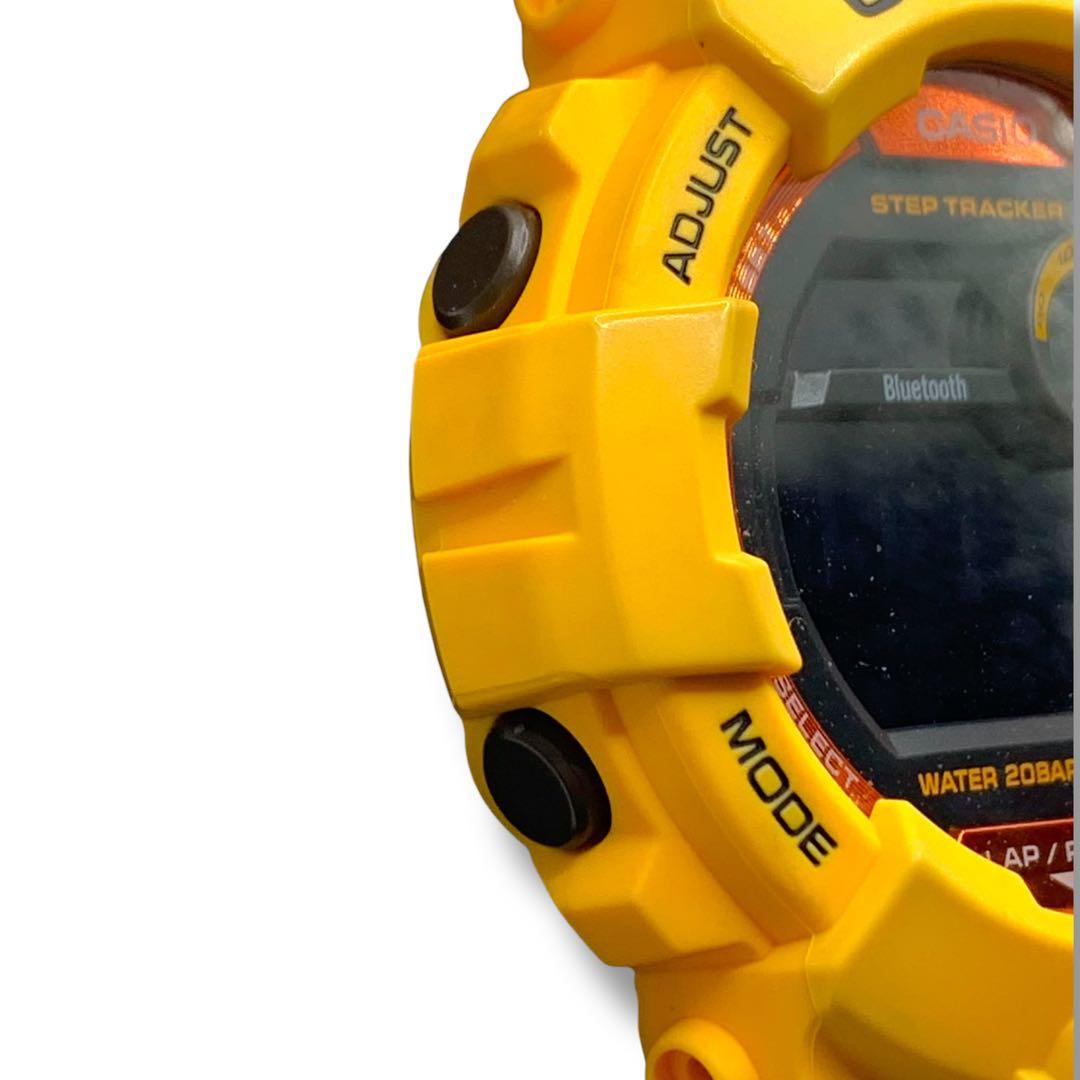 希少　G-SHOCK GBD-800 腕時計　オレンジ　黄色Bluetooth