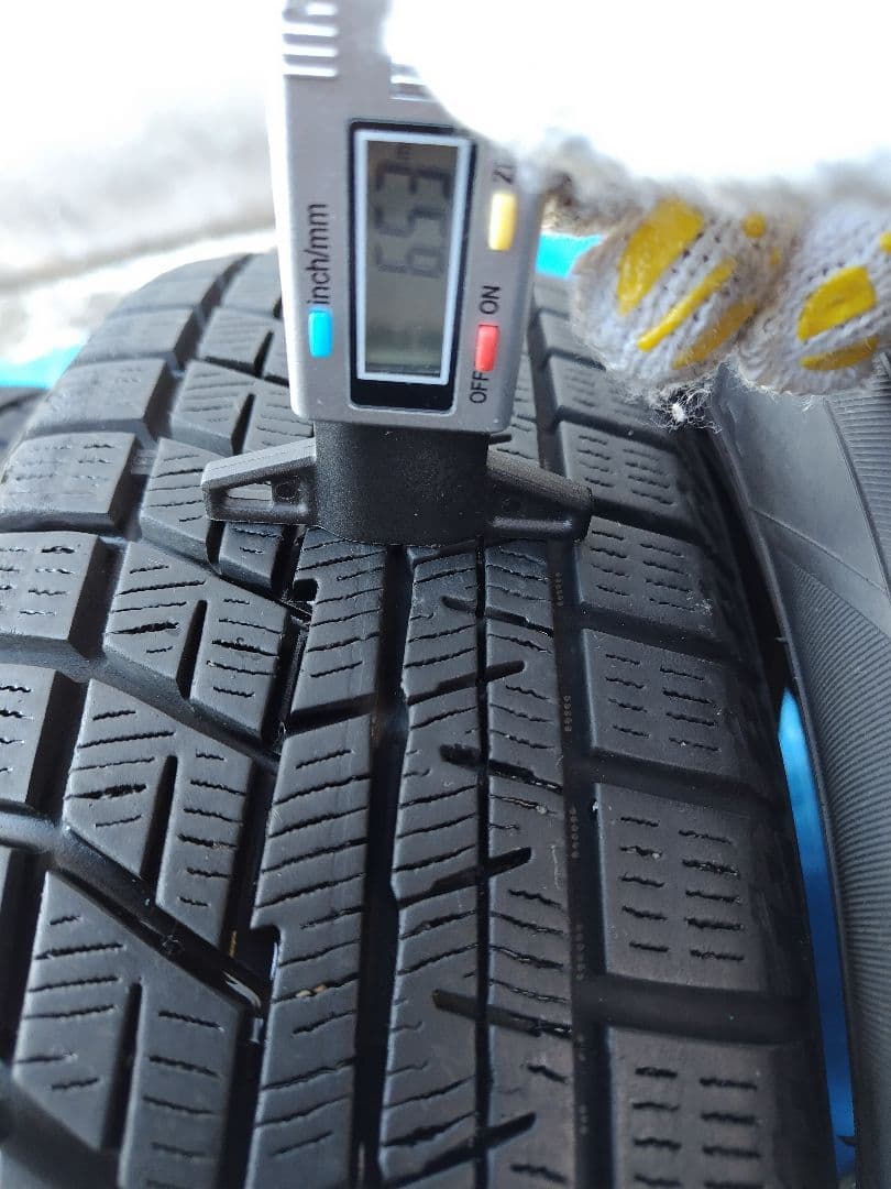 155/70R13【2/2】スタッドレスタイヤ、スチールホイール付、2本分割