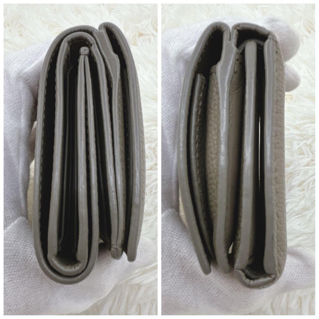 美品✨LOEWE アナグラム トライフォールド ウォレット 三つ折り財布