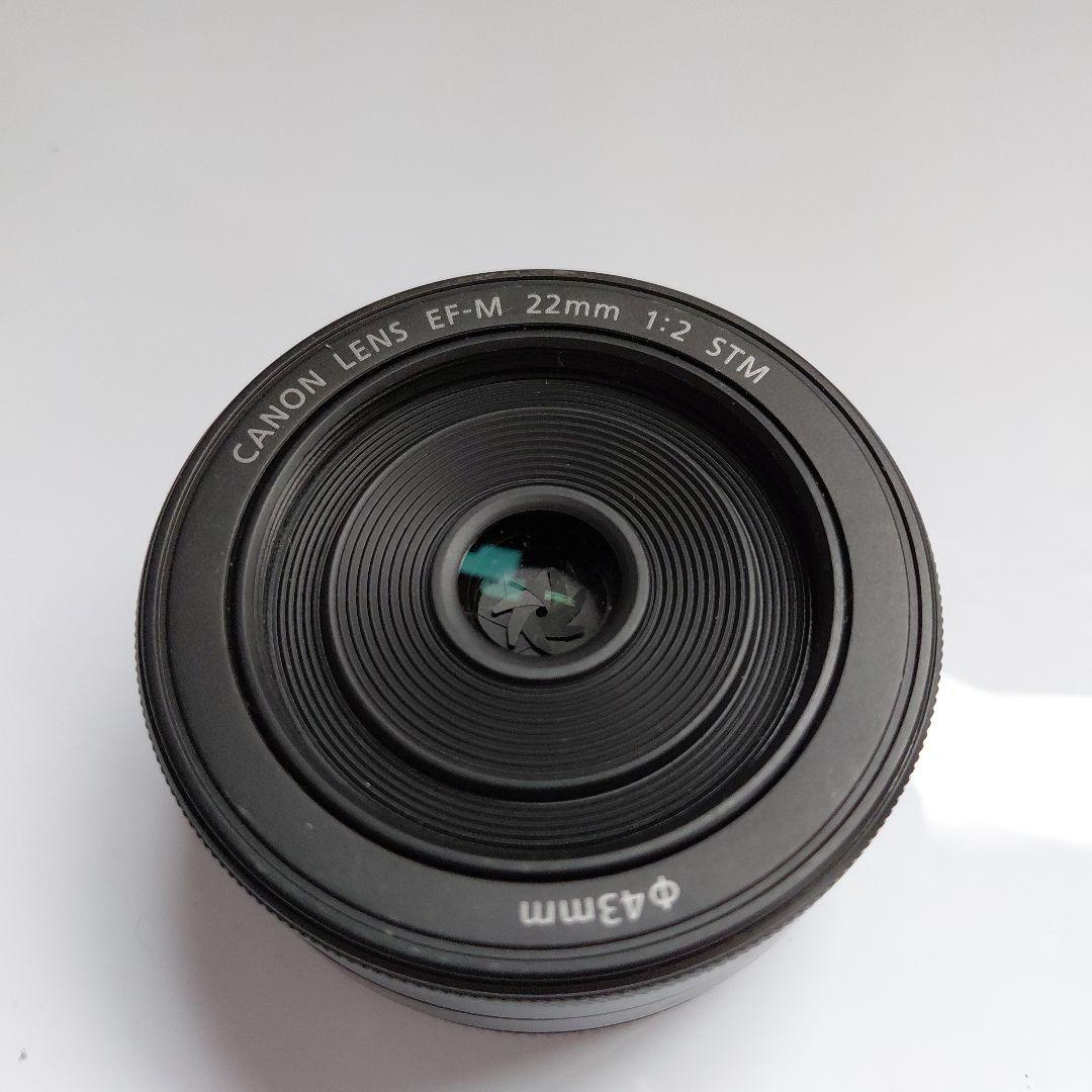 美品 Canon EF-M 22mm F2 STM 単焦点レンズ