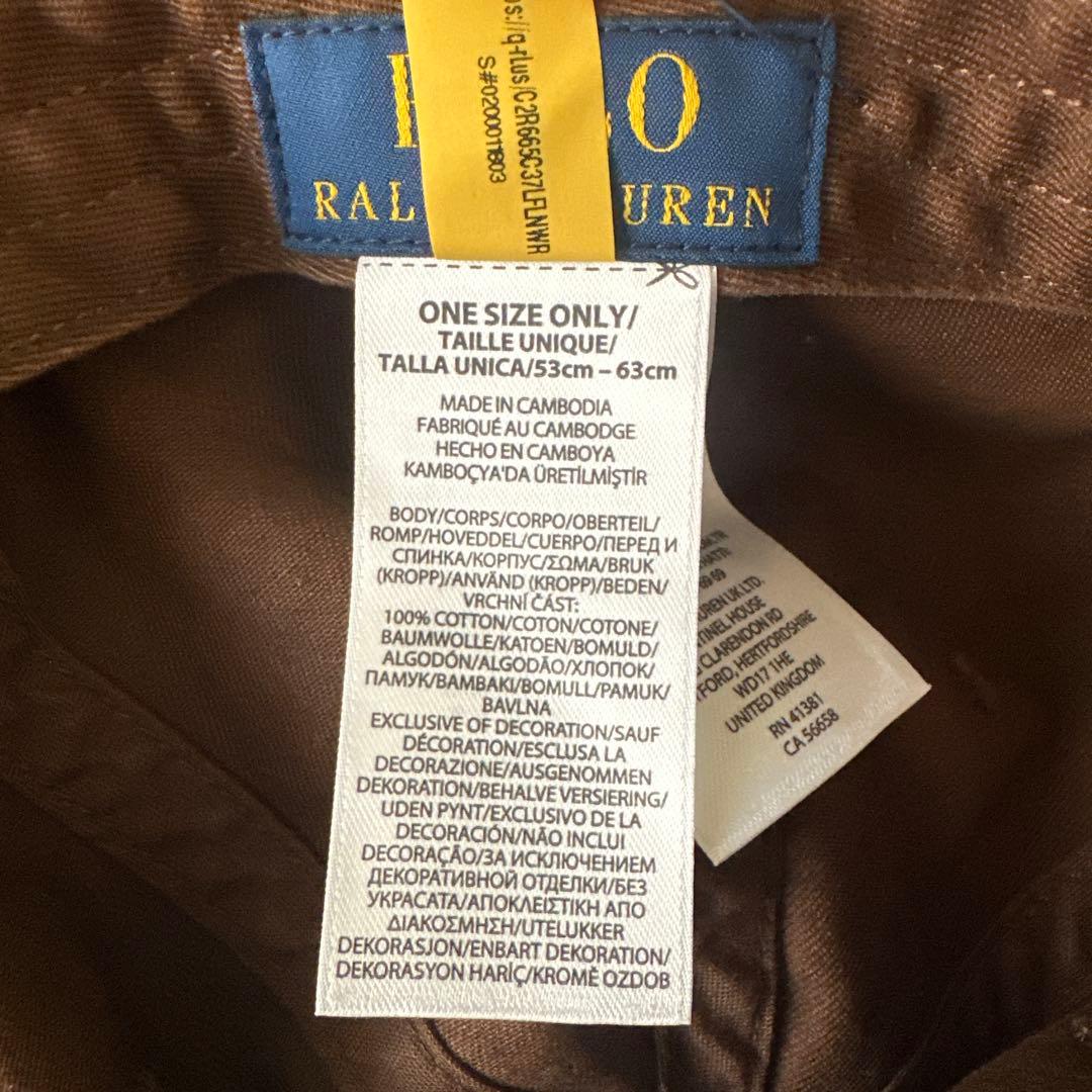 POLO RALPH LAUREN / ポロラルフ ローレン　キャップ