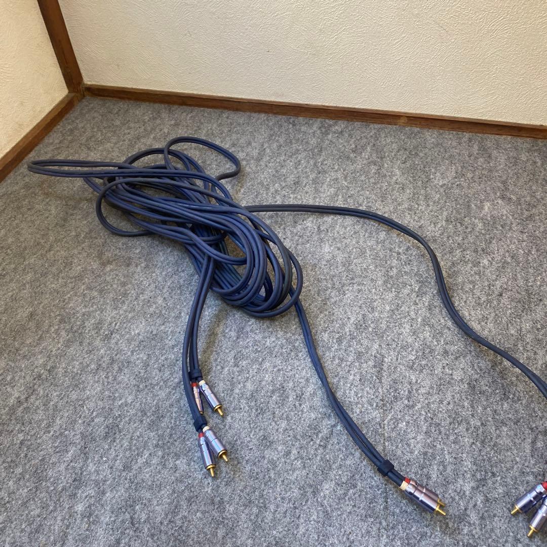 SUPER LINKオーディオケーブル audio technica 5m 2本