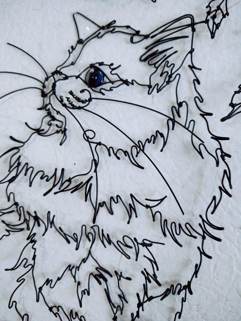 そらページ　つる薔薇　猫　（小鳥追加）