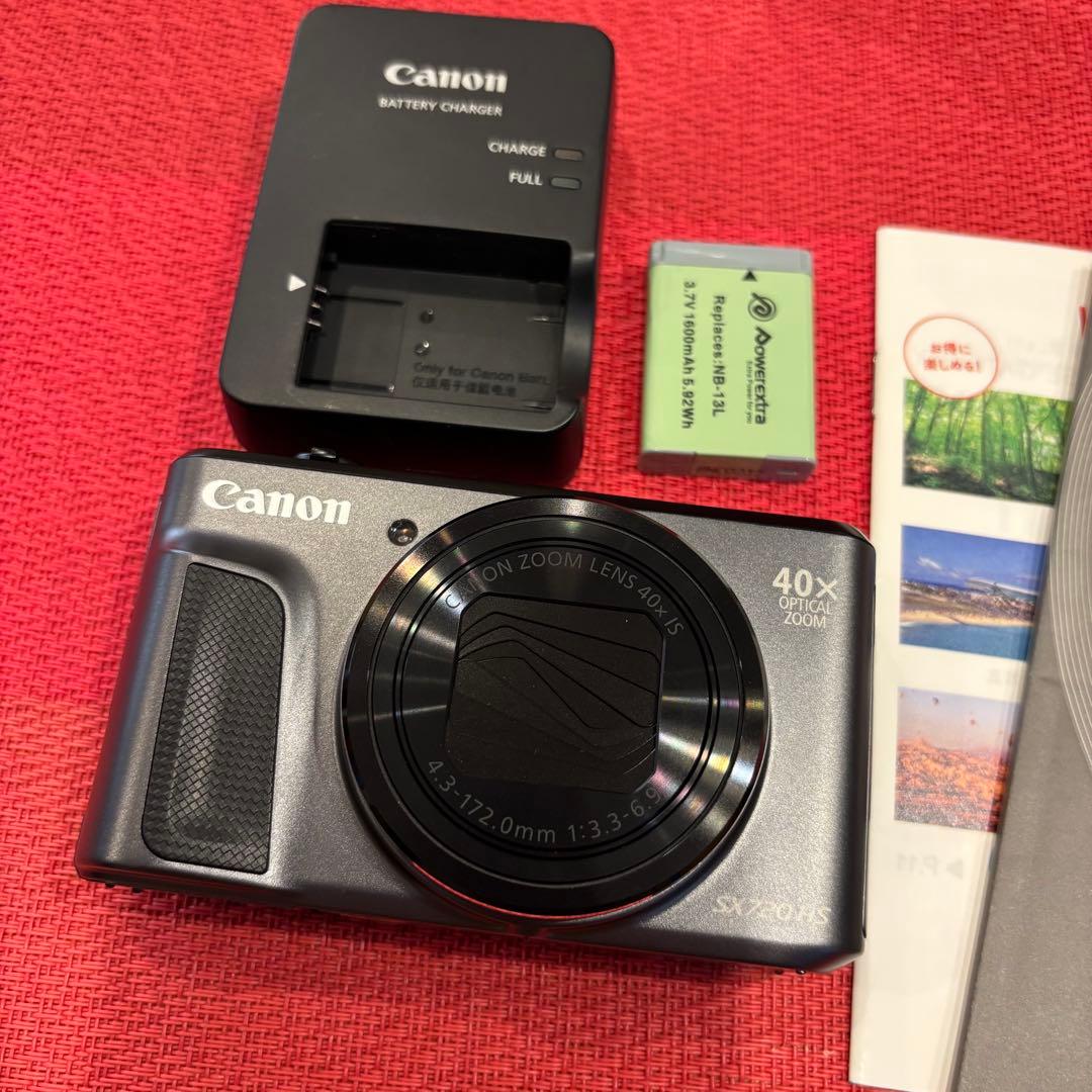 ⭐︎極美品⭐︎Canon デジタルカメラ パワーショット SX720 HS ブラック