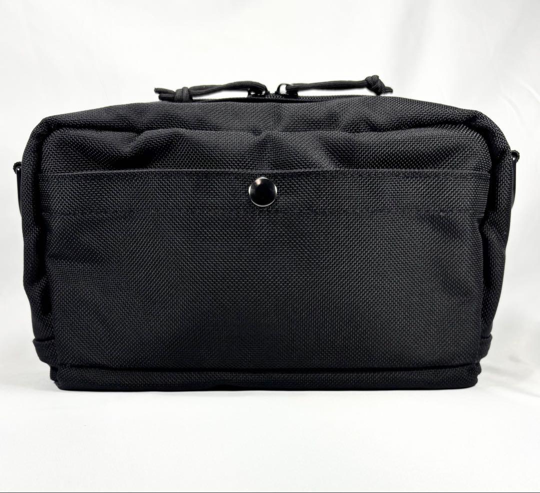 【美品】BRIEFING ショルダーバッグ MADE IN USA ブラック 黒