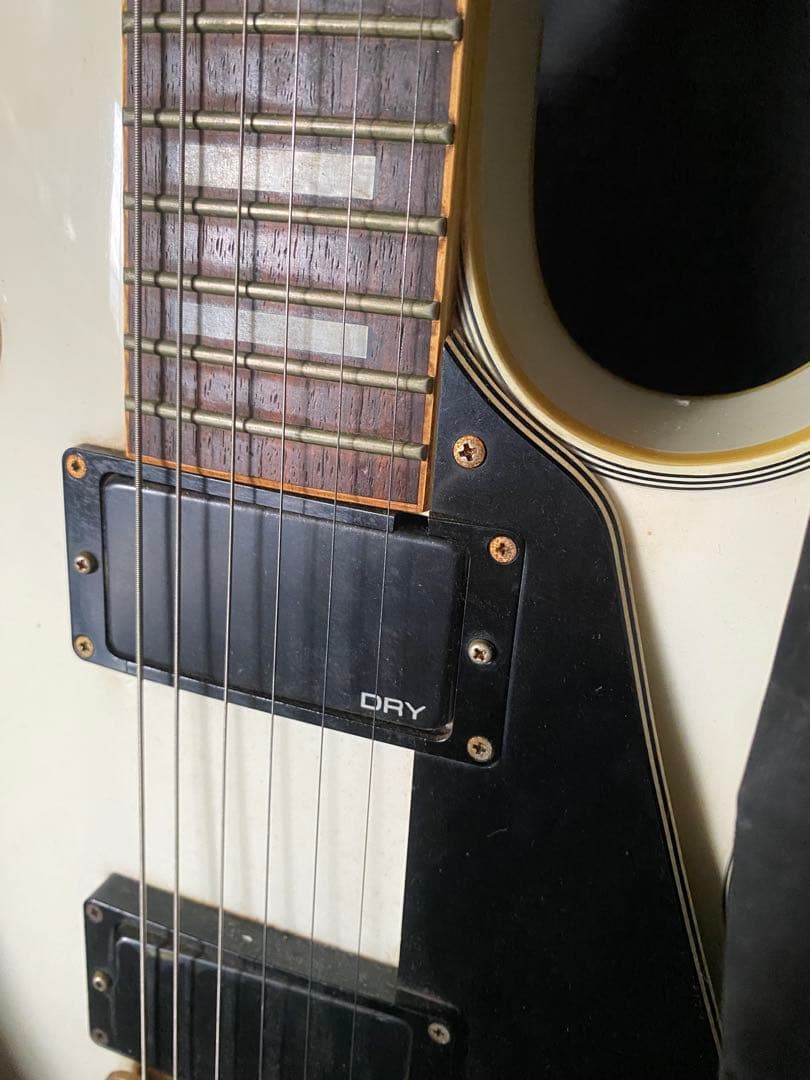 ブ*グ様 Greco レスポールカスタムタイプ ホワイト 70s〜80s 日本製