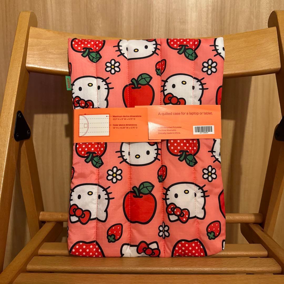 新品未使用 ハローキティ Baggu 13/14インチ ノートPCケース