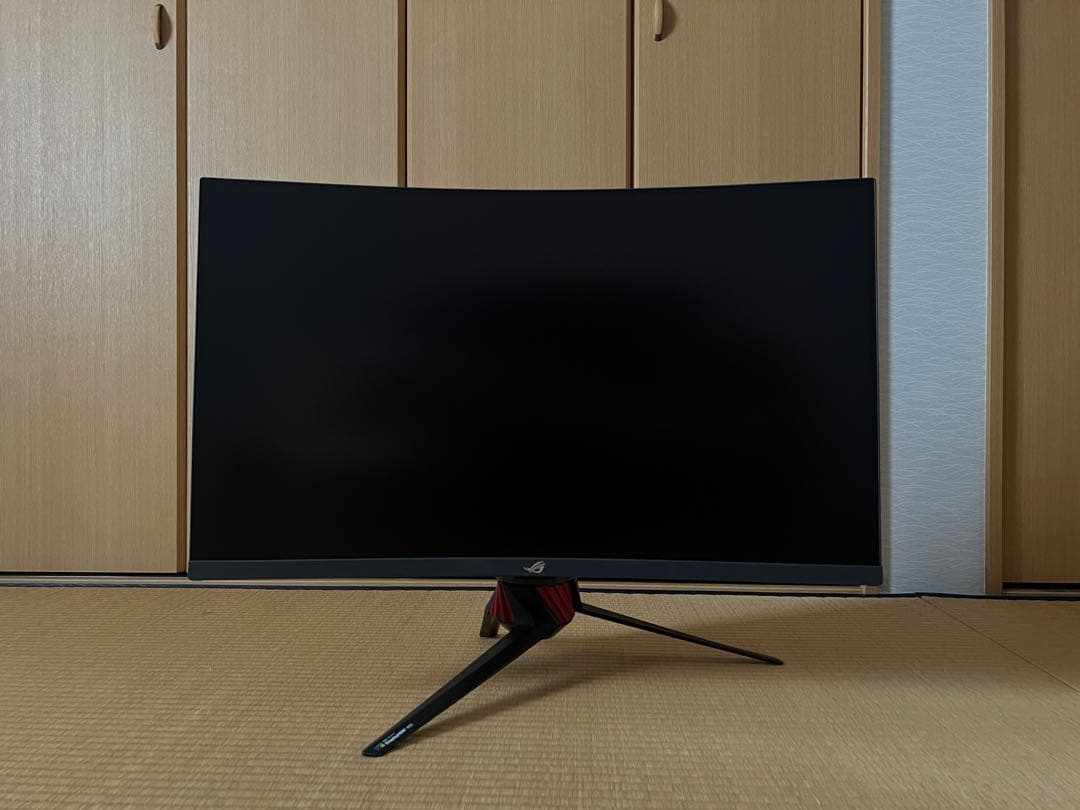 ASUS 31.5インチ PS5対応 湾曲ゲーミングモニター XG32VQR