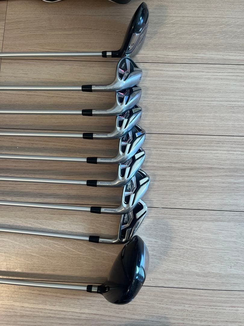 TOURSTAGE V6000 アイアン 7本 ドライバー５番ウッドFLEX R