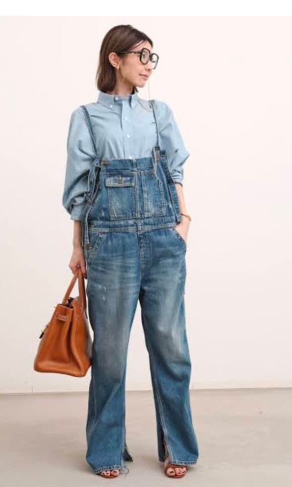 未使用　L’Appartement DENIM OVER ALL　34