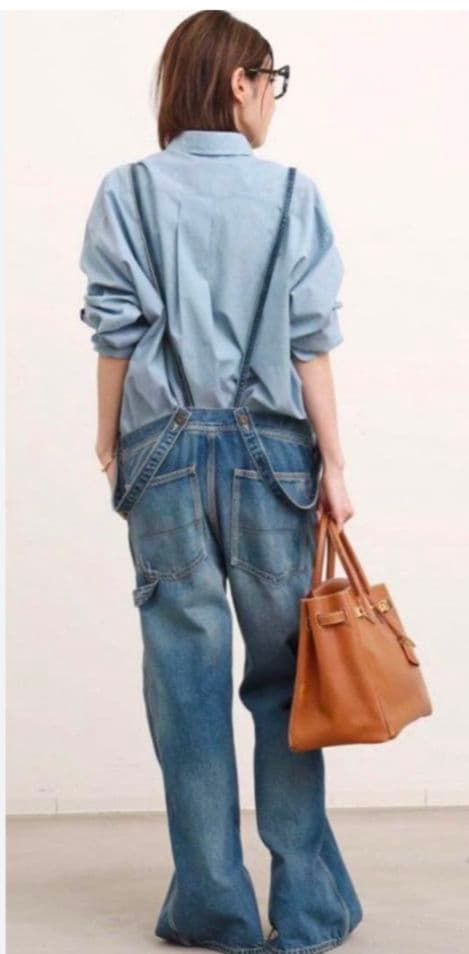 未使用　L’Appartement DENIM OVER ALL　34