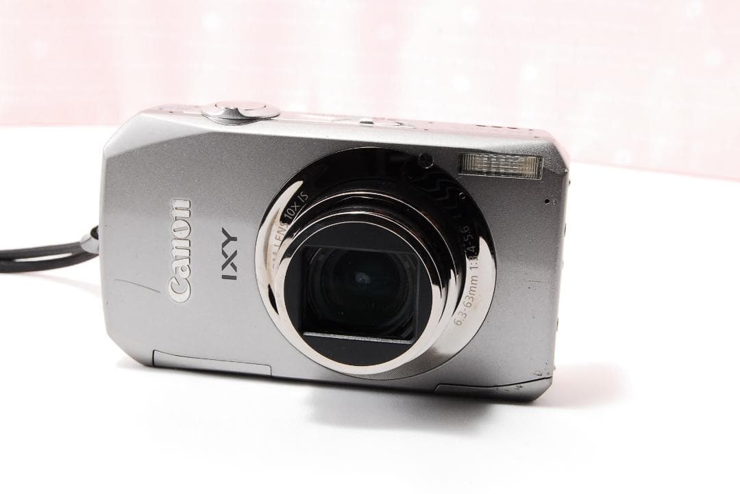〓コンパクトデジカメ〓キヤノン CANON IXY 50S 大容量メモリカード付