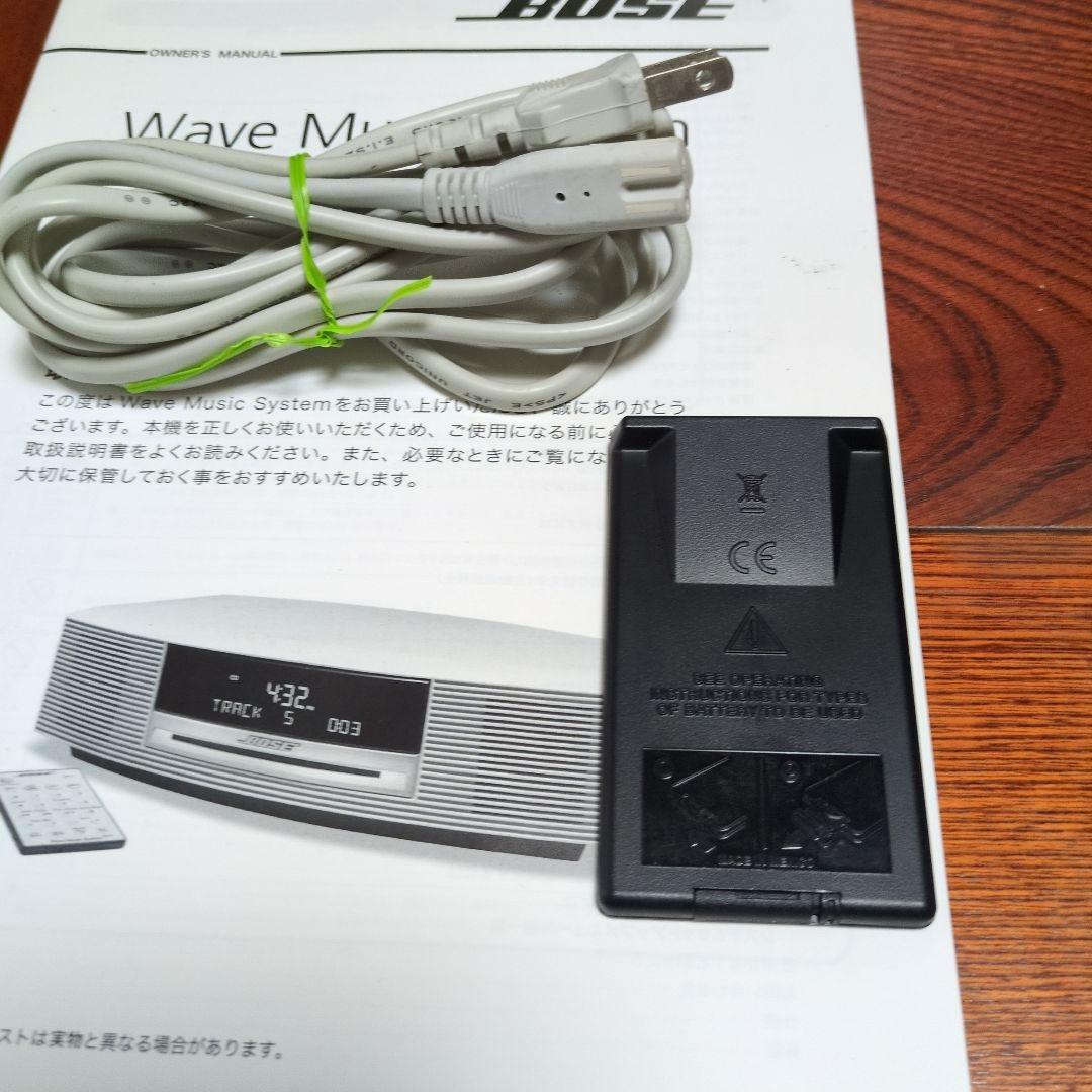 Bose Wave Music SystemⅢ完動品純正リモコン·コード取説
