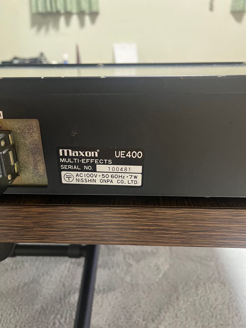 maxon UE400 ギターマルチエフェクター　ヴィンテージ品
