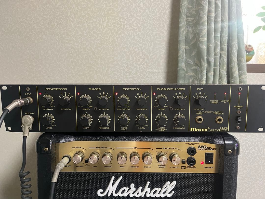 maxon UE400 ギターマルチエフェクター　ヴィンテージ品