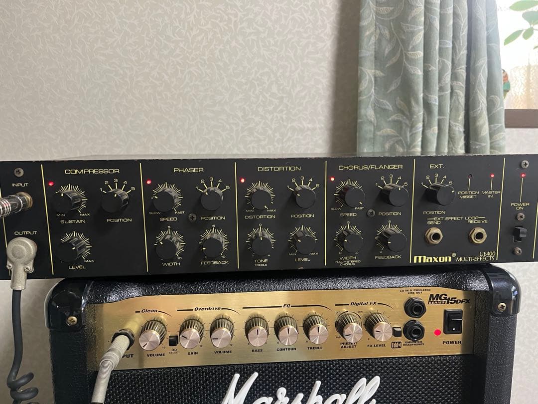 maxon UE400 ギターマルチエフェクター　ヴィンテージ品