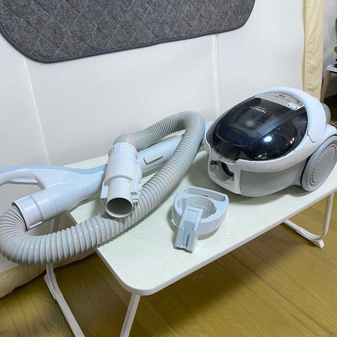 日立 掃除機 紙パック式 吸込仕事率600W CV-VBK71-H 2022年製