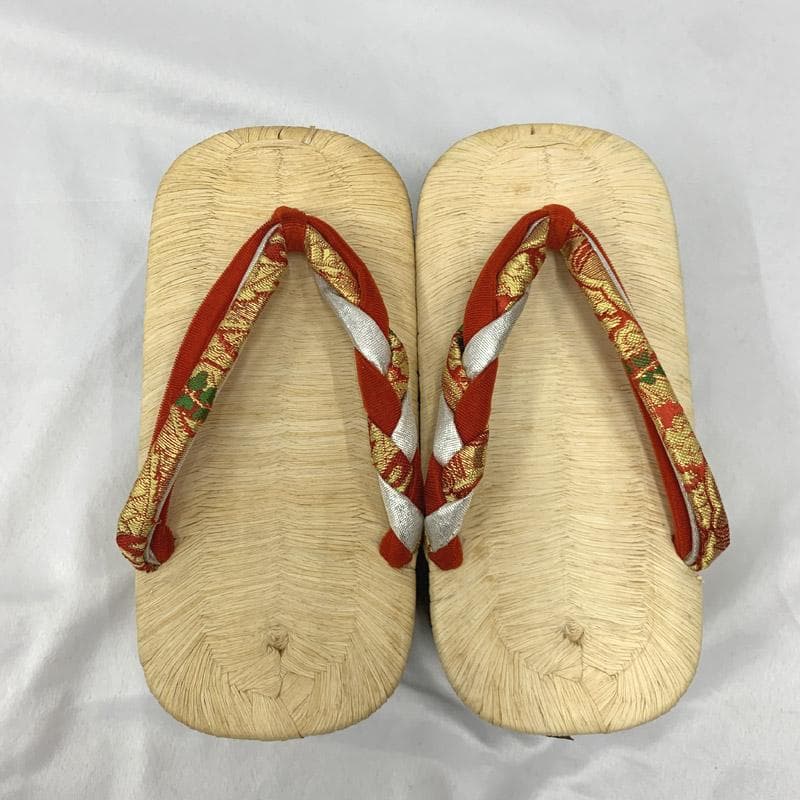 510ag59■七五三 七歳 女児 こっぽり/ぽっくり/おこぼ 本畳表 草履■