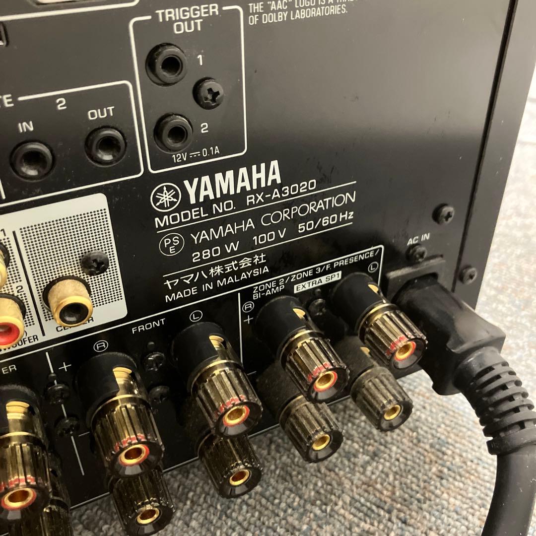 YAMAHA ヤマハ　AVアンプ AVレシーバー RX-A3020 ブラック